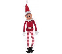 ELFO Ragazza DISPETTOSO NATALE Pupazzo Elfie Magico 30cm Peluche PORTAFORTUNA