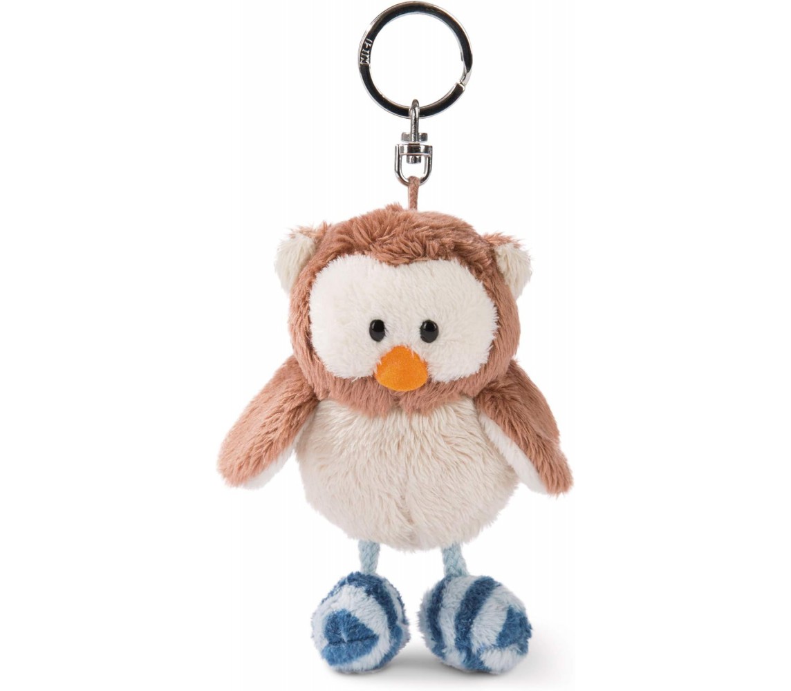 PELUCHE GUFO 10cm OWLSONS OSCAR con Testa Girevole Tenerissimo ORIGINALE NICI