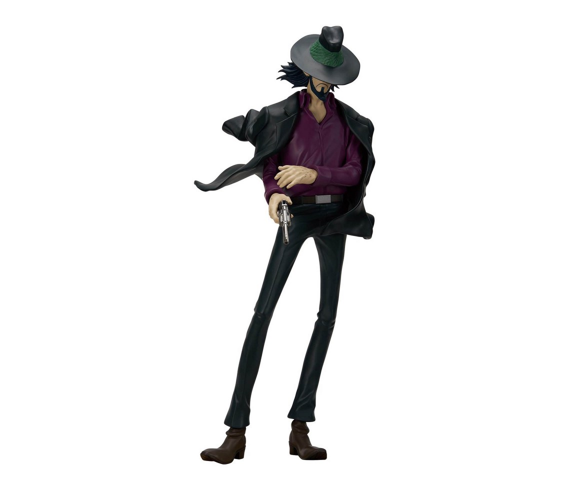 LUPIN THE ⅢRD terzo Statua figura JIGEN 26cm ORIGINALE BANPRESTO