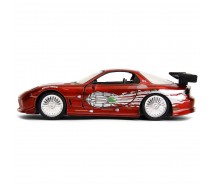 FAST FURIOUS 25° Modello Auto DOM MAZDA RX-7 13cm Scala 1/32 JADA Toys