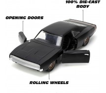 FAST FURIOUS 25° Modello Auto 1968 DODGE CHARGER WIDEBODY 13cm Scala 1/32 JADA