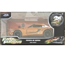 FAST FURIOUS 25° Modello Auto TOYOTA GR SUPRA 13cm Scala 1/32 JADA Toys