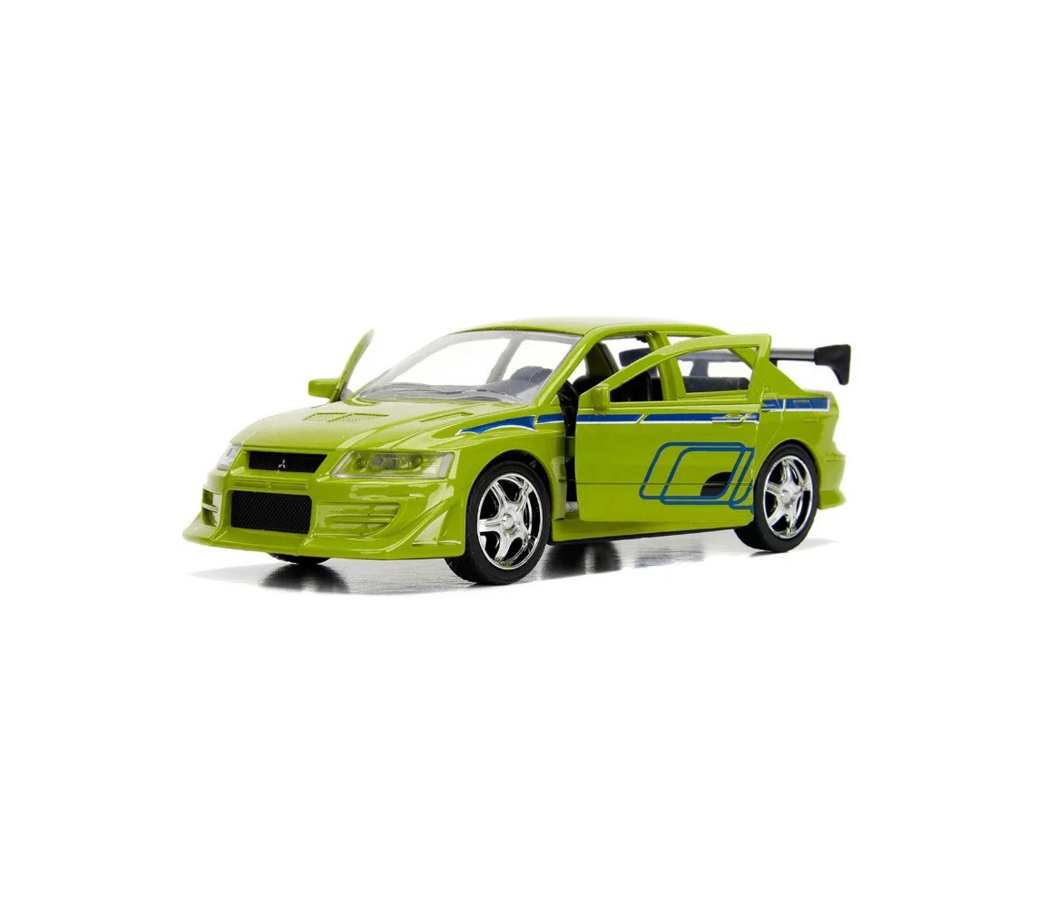 FAST FURIOUS 25° Modello Auto MITSUBISHI LANCER EVOLUTION VII 13cm 1/32 JADA