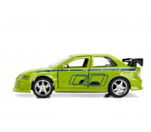 FAST FURIOUS 25° Modello Auto MITSUBISHI LANCER EVOLUTION VII 13cm 1/32 JADA