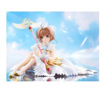 SAKURA KINOMOTO BOX ROTTO Card Captor Statuetta Figura 20cm Clear Card Banpresto
