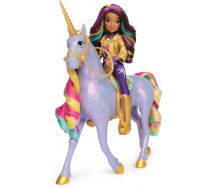 UNICORN ACADEMY Bambola SOPHIA e WILDSTAR Luci e Suoni 24cm Spin Master