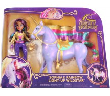 UNICORN ACADEMY Bambola SOPHIA e WILDSTAR Luci e Suoni 24cm Spin Master