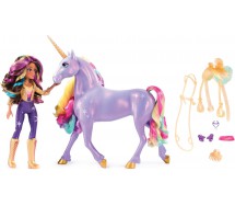 UNICORN ACADEMY Bambola SOPHIA e WILDSTAR Luci e Suoni 24cm Spin Master