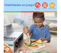 FORNO della PIZZA COUNTER Playset Melissa e Doug TOP BAKER in Legno Spin Master