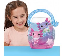 Animagic Let's GLO Axolotl Acquario 2 figure allungabili fosforescenti Goliath