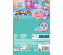 Animagic Let's GLO Axolotl Acquario 2 figure allungabili fosforescenti Goliath