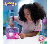 Animagic Let's GLO Axolotl Acquario 2 figure allungabili fosforescenti Goliath