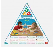 TRIOMINOS Junior Domino Evolutivo a 3 Lati dai 4 Anni GIOCO DA TAVOLO Goliath