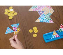 TRIOMINOS Junior Domino Evolutivo a 3 Lati dai 4 Anni GIOCO DA TAVOLO Goliath