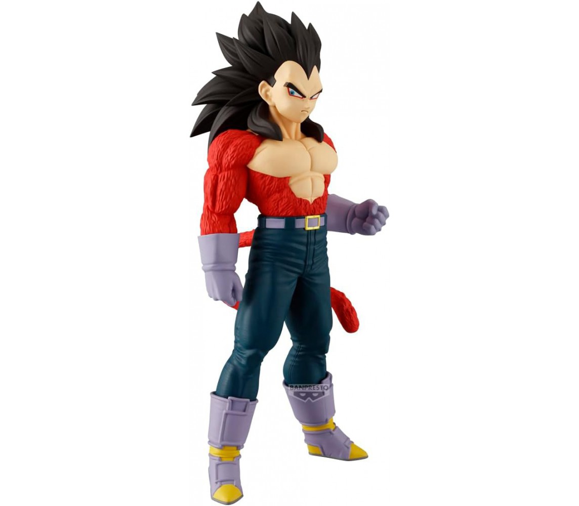 Banpresto BOX ROTTO DRAGON BALL Statua 19cm VEGETA Super Saiyan 4 SOLID EDGE