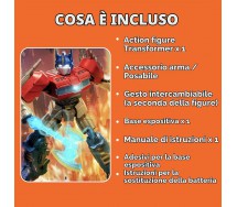 BLOKEES Transformers OPTIMUS PRIME Classic Class Model Kit con Luci LED 13 cm