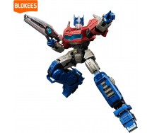 BLOKEES Transformers OPTIMUS PRIME Action Edition Model Kit con Luci LED 20 cm