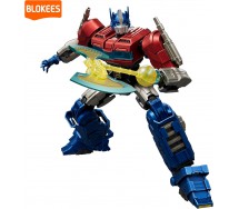 BLOKEES Transformers OPTIMUS PRIME Action Edition Model Kit con Luci LED 20 cm