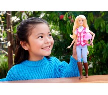 BARBIE CAVALLERIZZA MALIBU Bambola Bionda Vestito Cavallo ORIGINALE Mattel HXJ38
