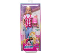BARBIE CAVALLERIZZA MALIBU Bambola Bionda Vestito Cavallo ORIGINALE Mattel HXJ38