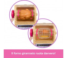 BARBIE TERESA Cucina Crea Ricette Bambola 30cm COLOR CHANGE Mattel JCT06
