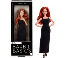 BARBIE SIGNATURE Capelli rossi Abito Nero Modello 04 Serie BASIC Mattel JBH74