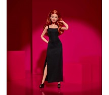 BARBIE SIGNATURE Capelli rossi Abito Nero Modello 04 Serie BASIC Mattel JBH74