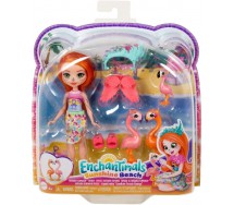 ENCHANTIMALS SUNSHINE BEACH Florinda e i Fenicotteri Playset MATTEL HRX85