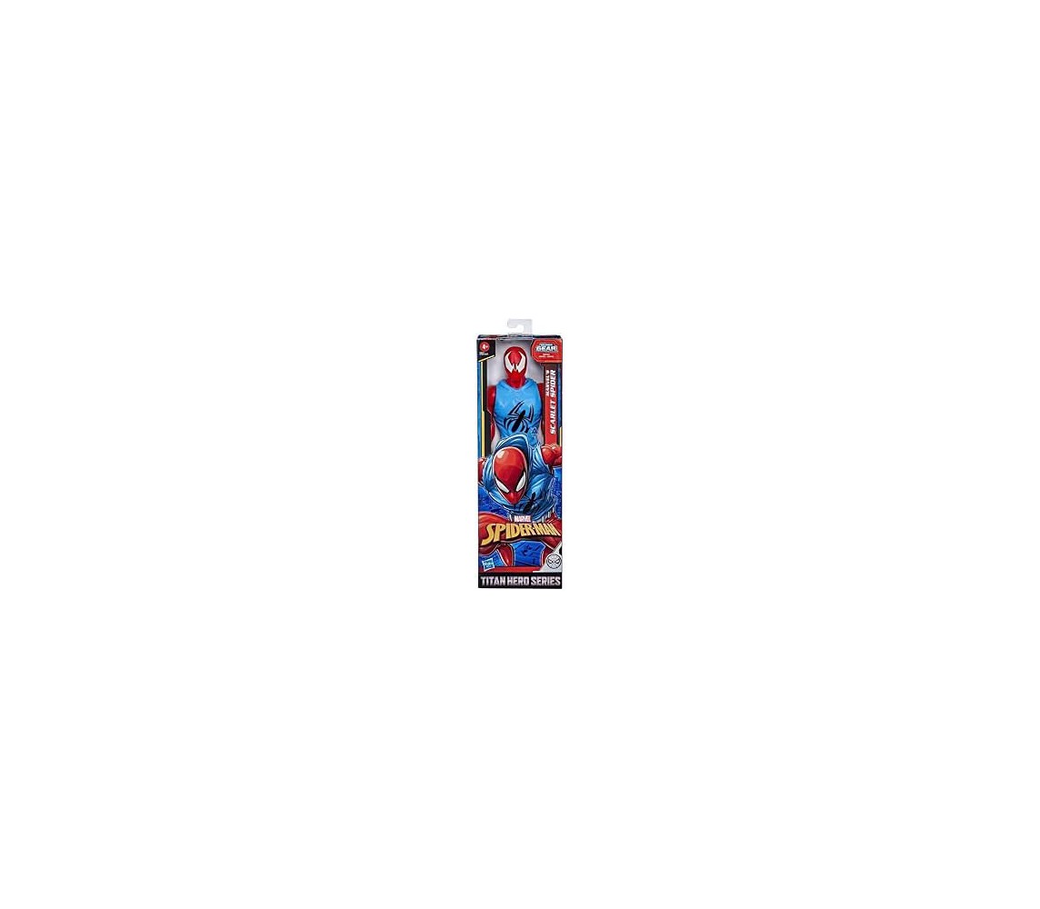SPIDERMAN Titan Hero SCARLET SPIDER Figura Action 30cm HASBRO E8521 Uomo Ragno
