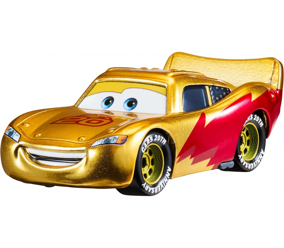 CARS 20° Disney Pixar Auto SAETTA Lightning McQueen Scala 1:55 7cm Mattel JMJ86